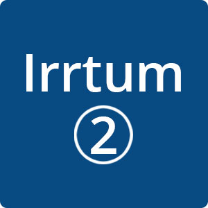 Irrtum 2