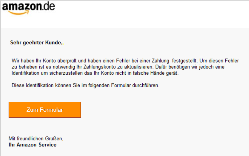 Amazon Phishing